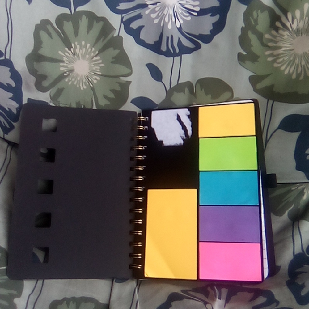 Note Book w stickers - Picture 3 of 4